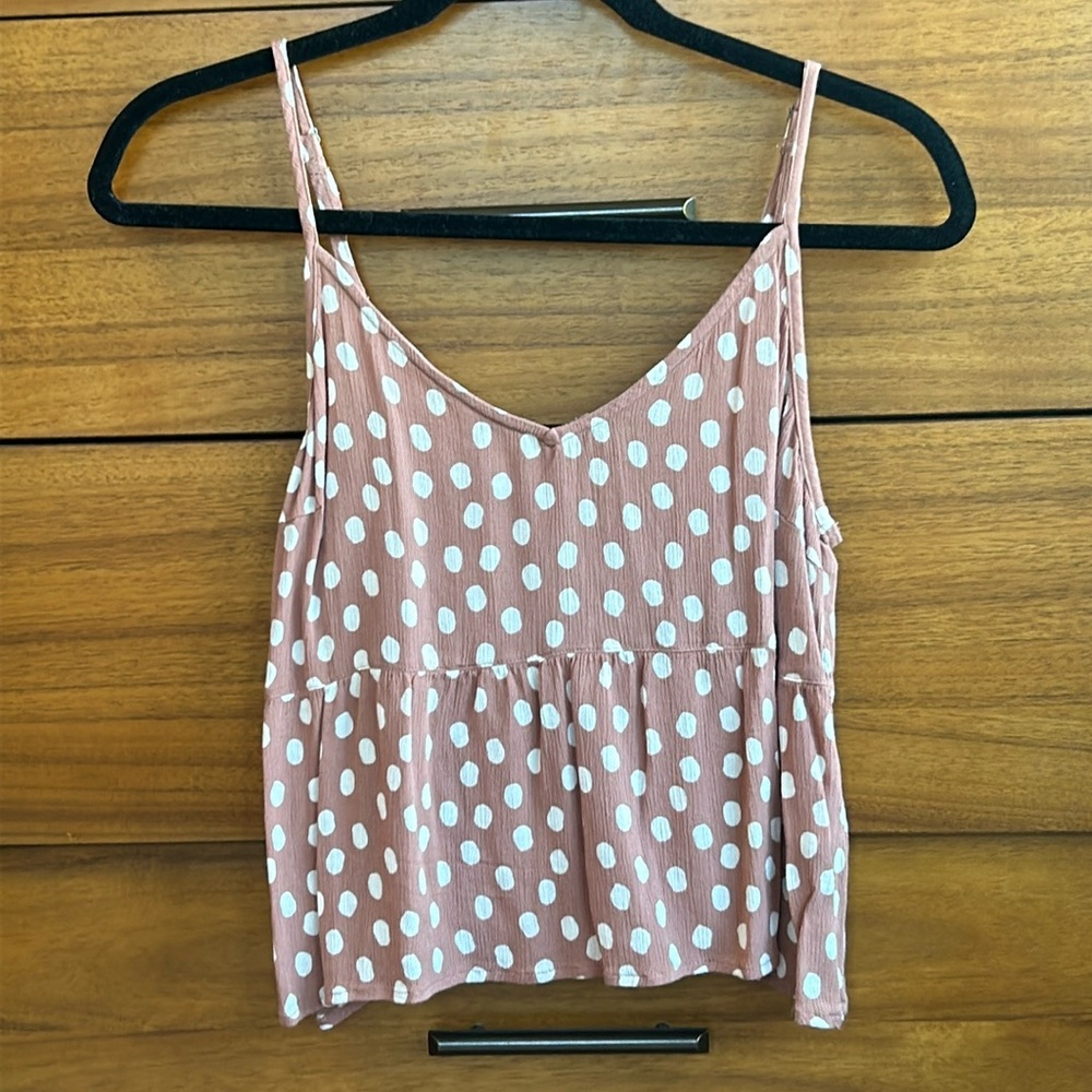 Abercrombie & Fitch peplum tank. Size Small